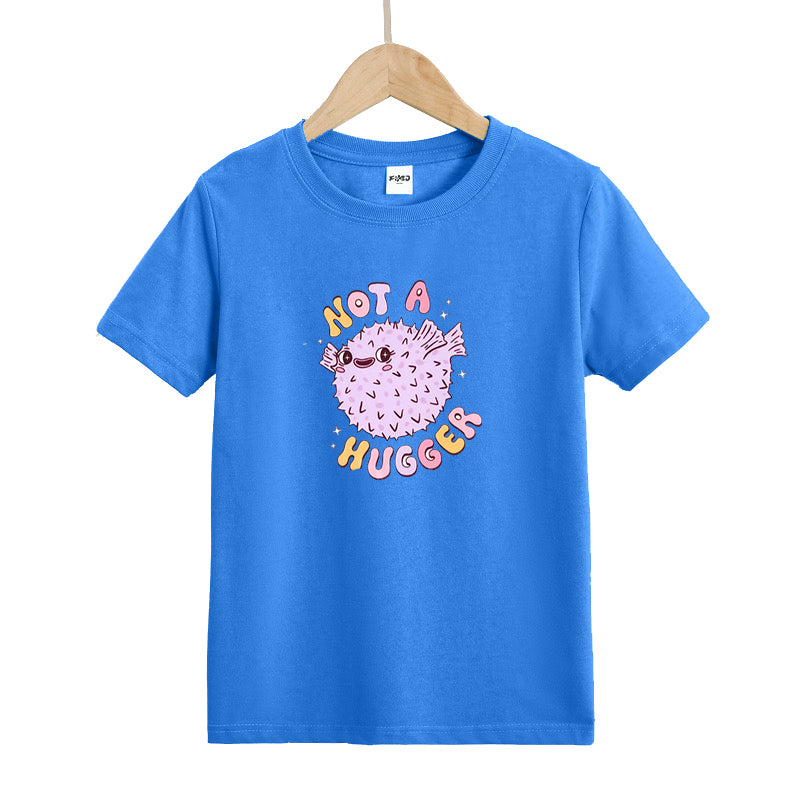 Not A Hugger Fish Kid's T-Shirts