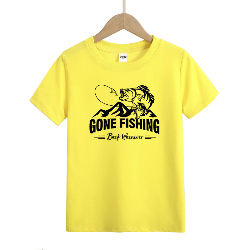 Gone Fishing Kids T-Shirt