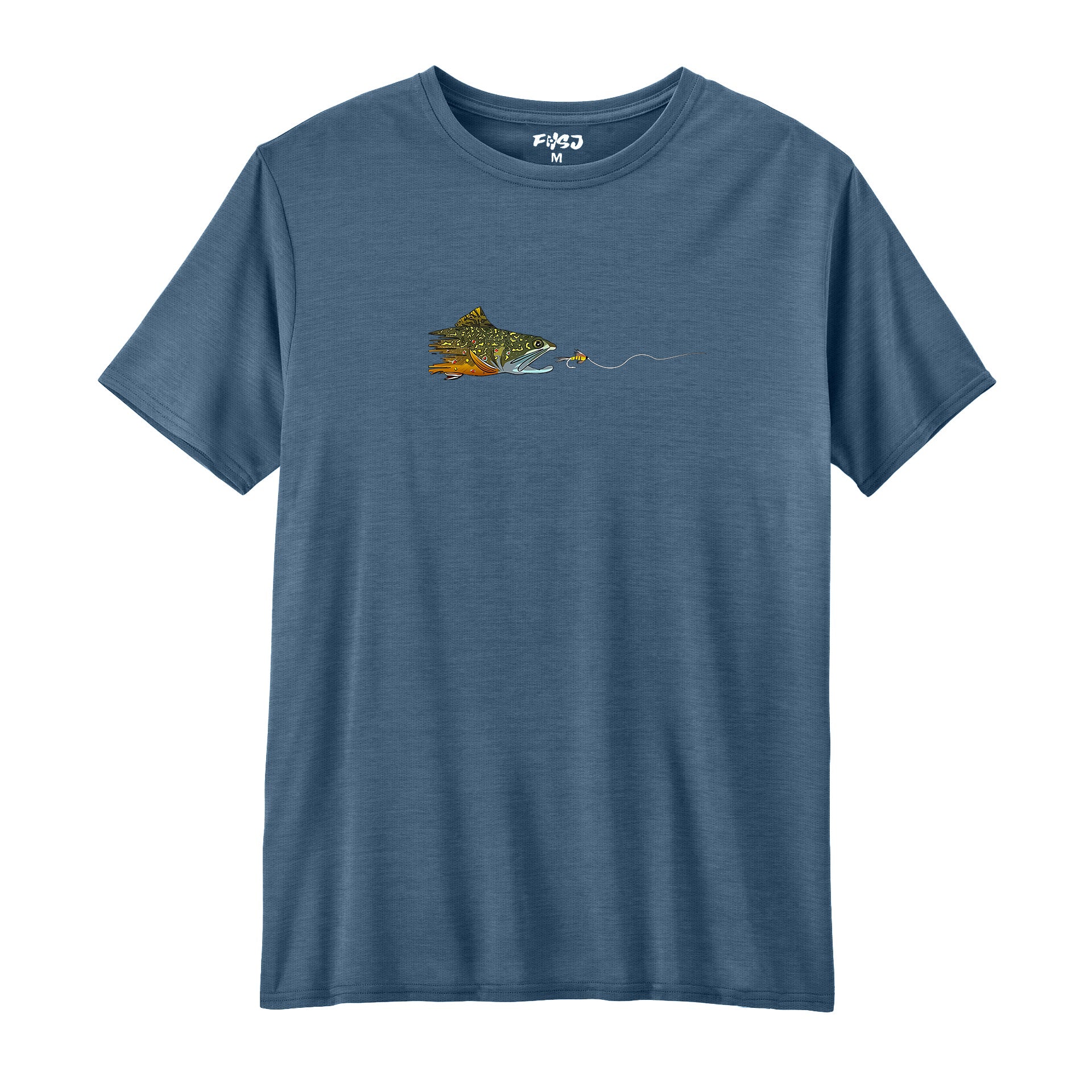 Fly Fishing Brook Trout Performance T-SHIRT