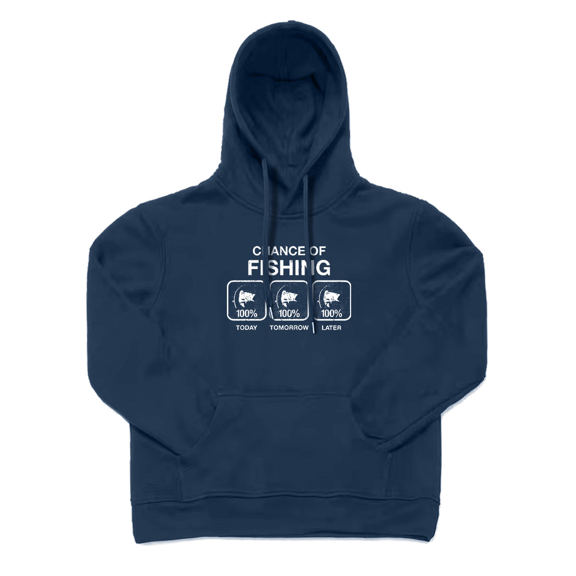 Chance Of Fishing Hoodie