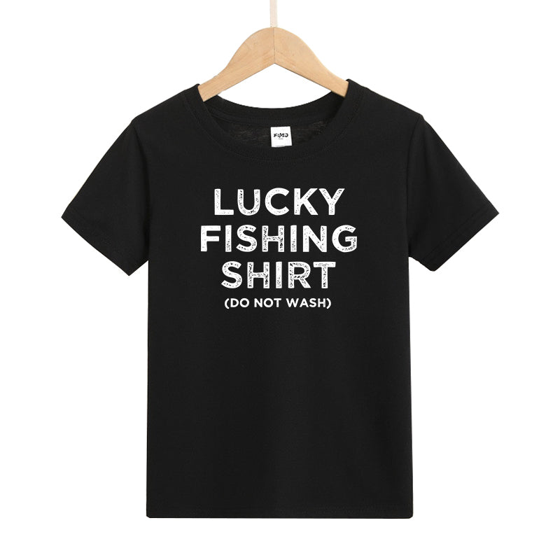 Lucky Fishing Shirt Kids T-Shirt