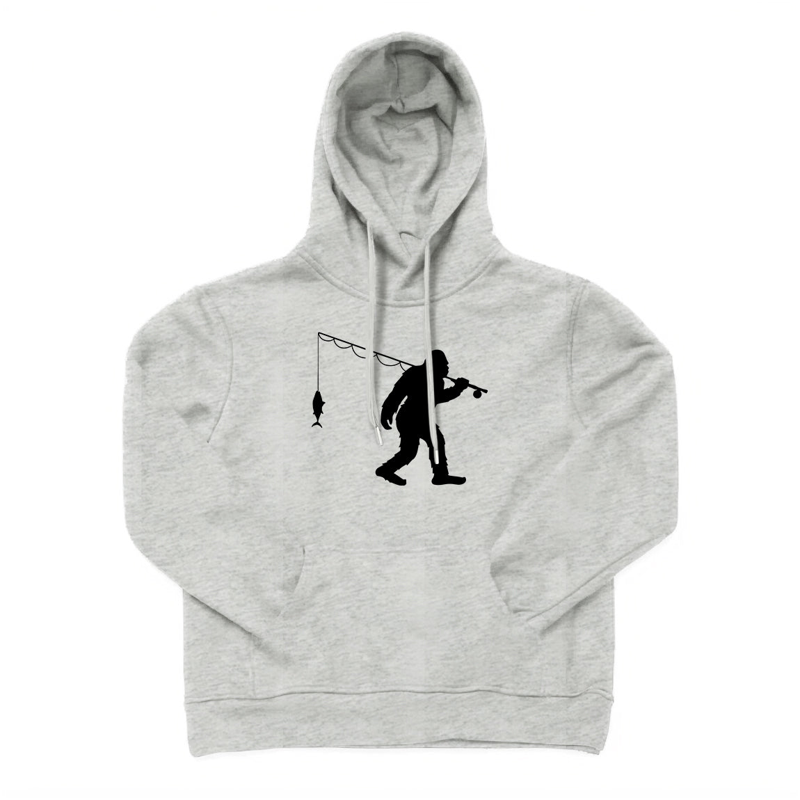 Bigfoot Fishing Hoodie