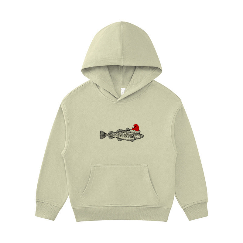 Christmas Fish Kid's Hoodie