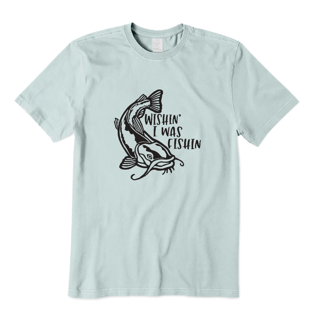 Wish I Was Fishing T-Shirt