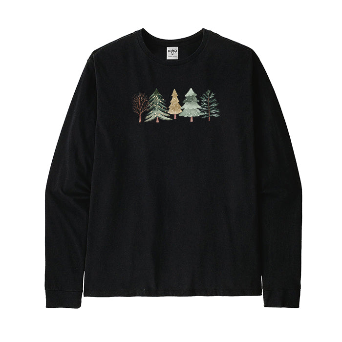 Merry and Bright Trees long Sleeve T-Shirt