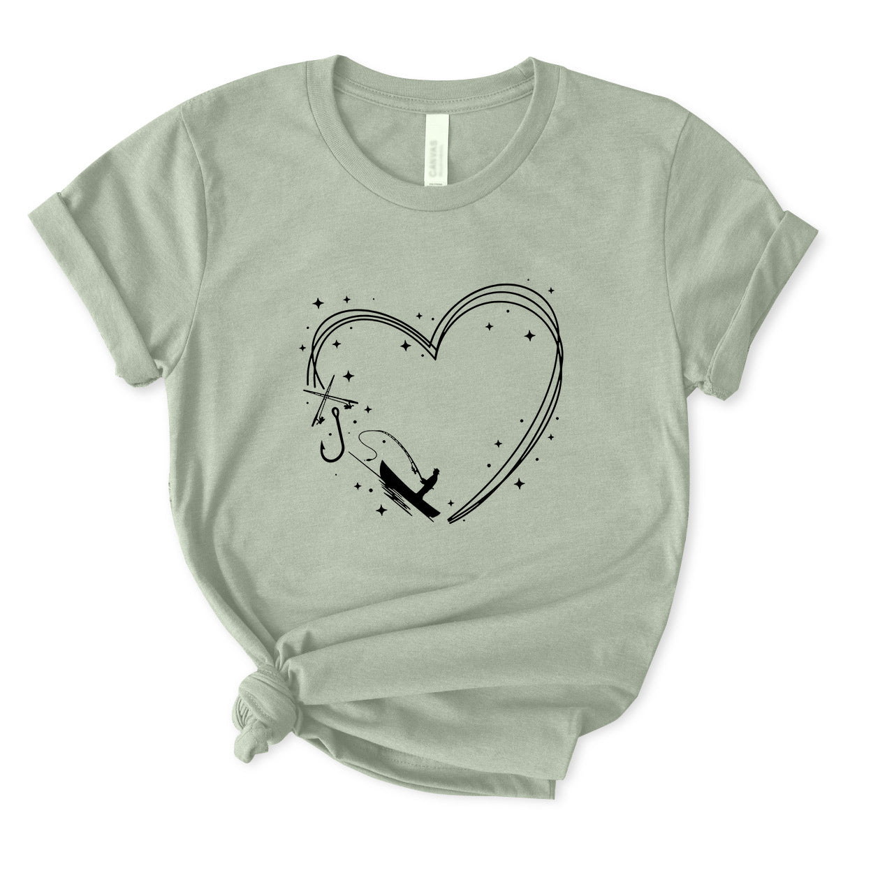 Love Fishing T-Shirt for Women