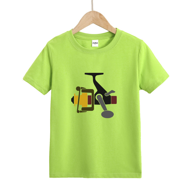 Spinning Reel  Kid's T-Shirts