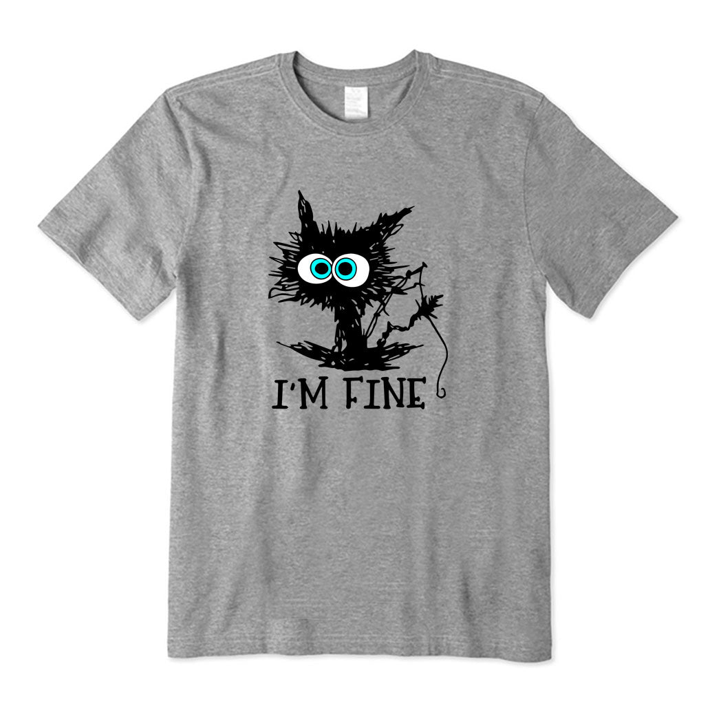 Fishing I'm Fine T-Shirt