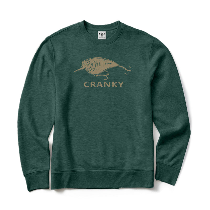 Cranky Fishing Crewneck Sweatshirt