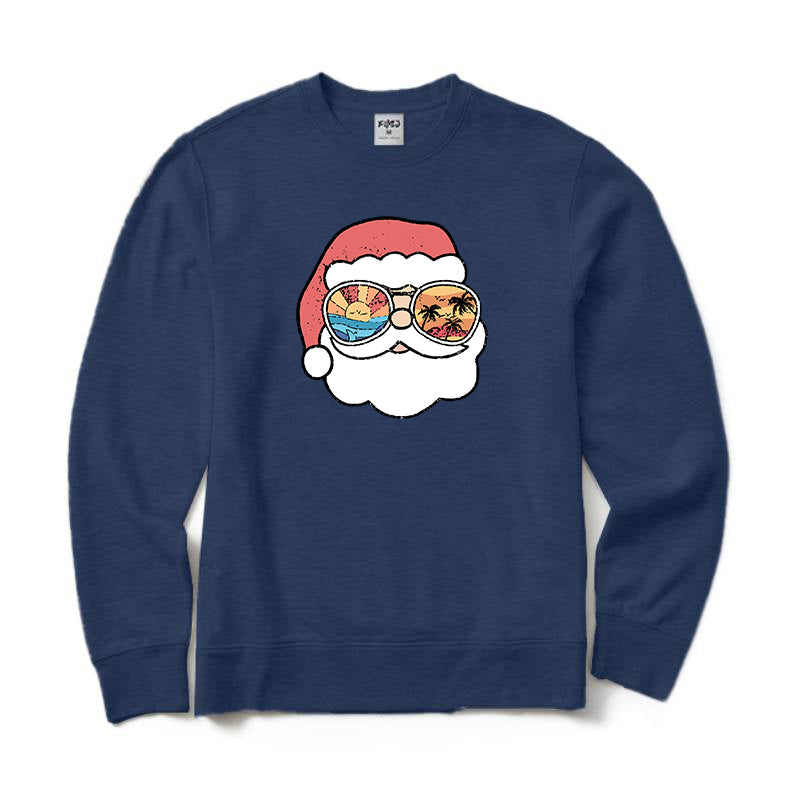 Christmas Beach Crewneck Sweatshirt