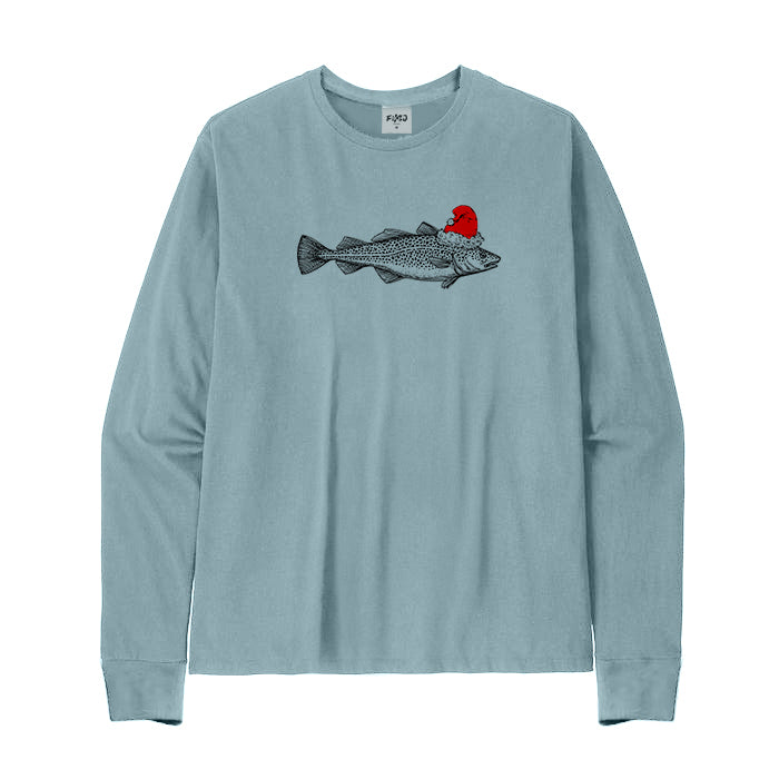 Christmas Fish long Sleeve T-Shirt