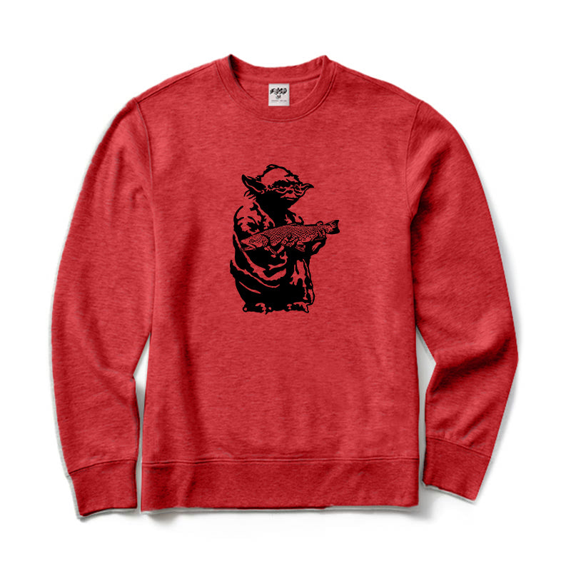 Star Wars Fly Fishing Crewneck Sweatshirt