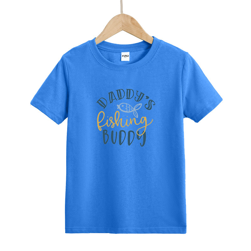 Daddy's Fishing Buddy Kid's T-Shirts