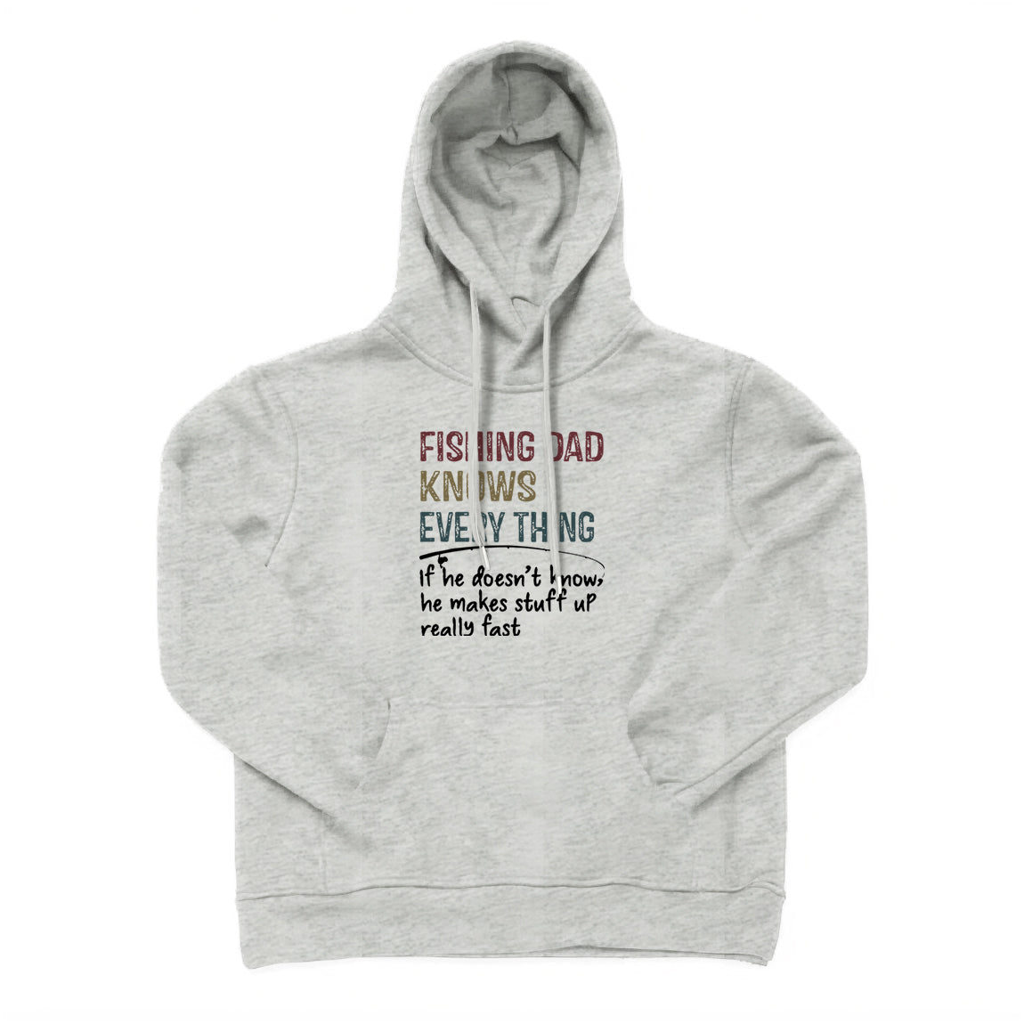 Fishing Dad Knows Every Thing Hoodie