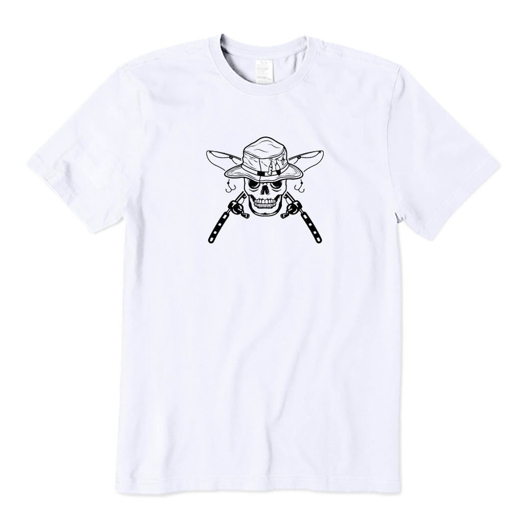 Skull Fishing Rod T-Shirt