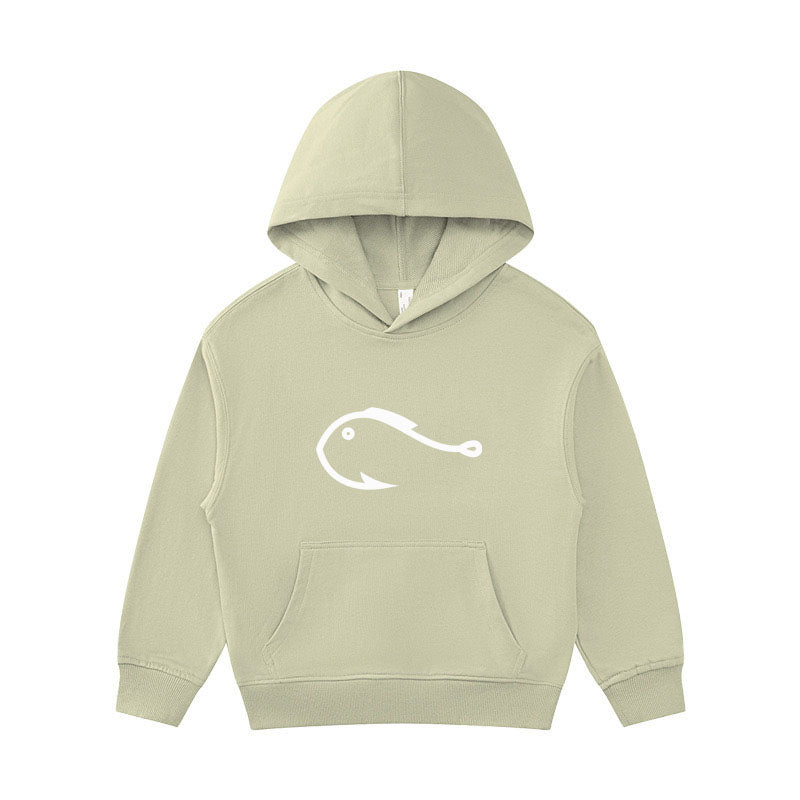 Fishing Hook Fish Kid's Hoodie