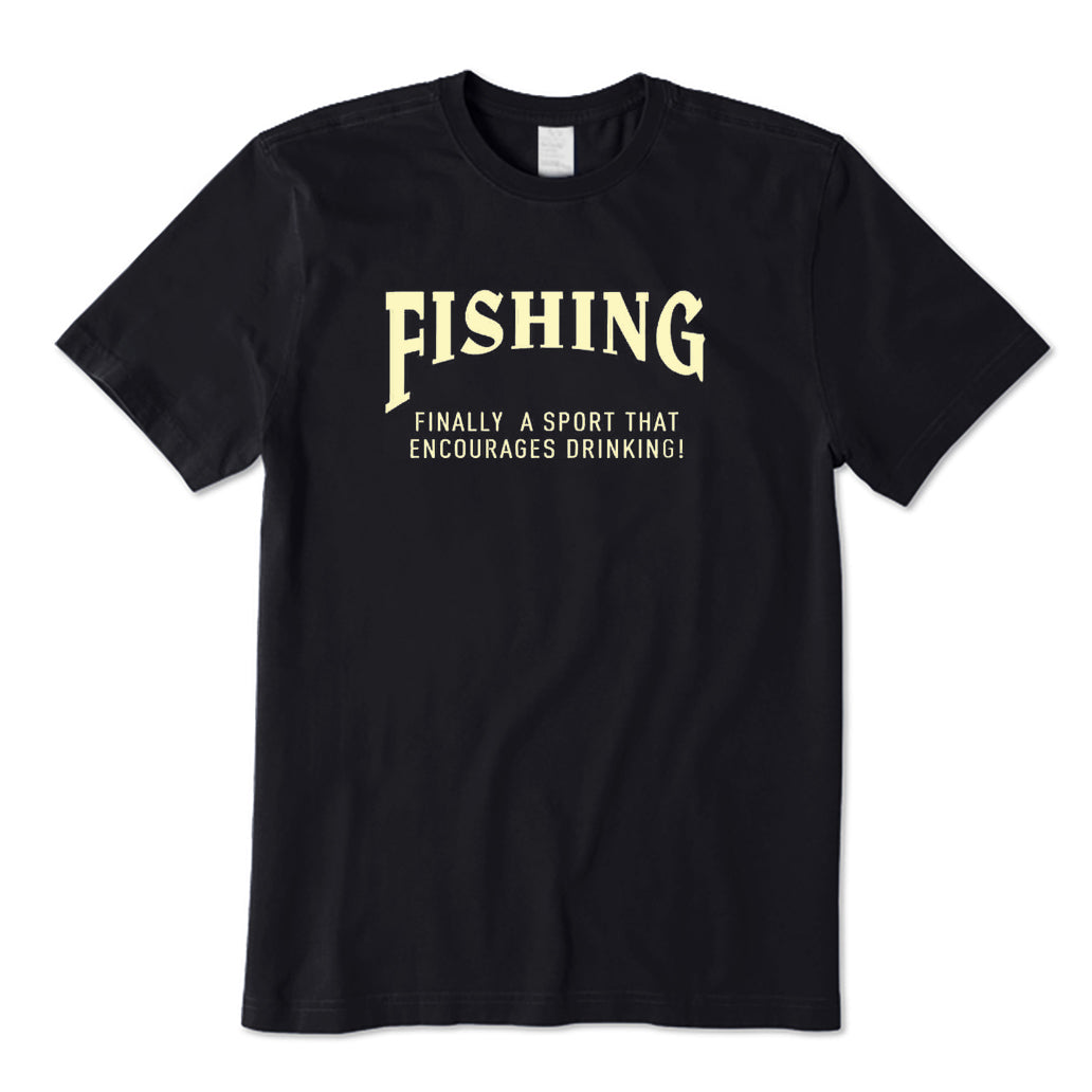 Fishing Encourage Drinking T-Shirt