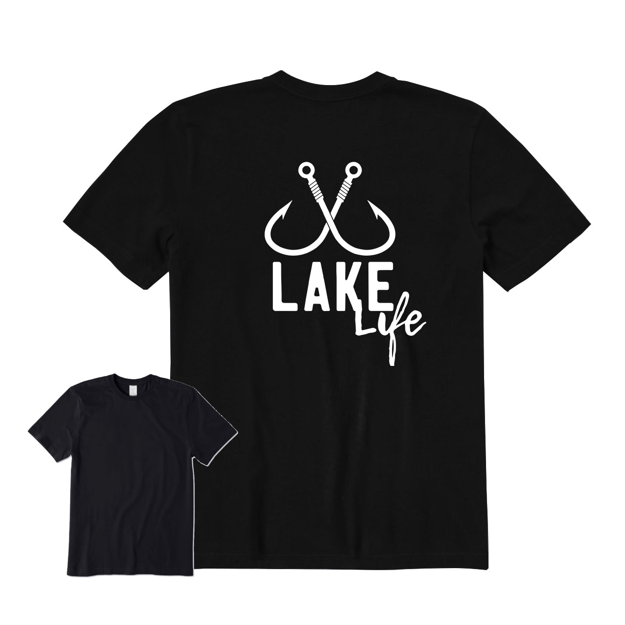 LAKE LIFE Back Graphic T-Shirt