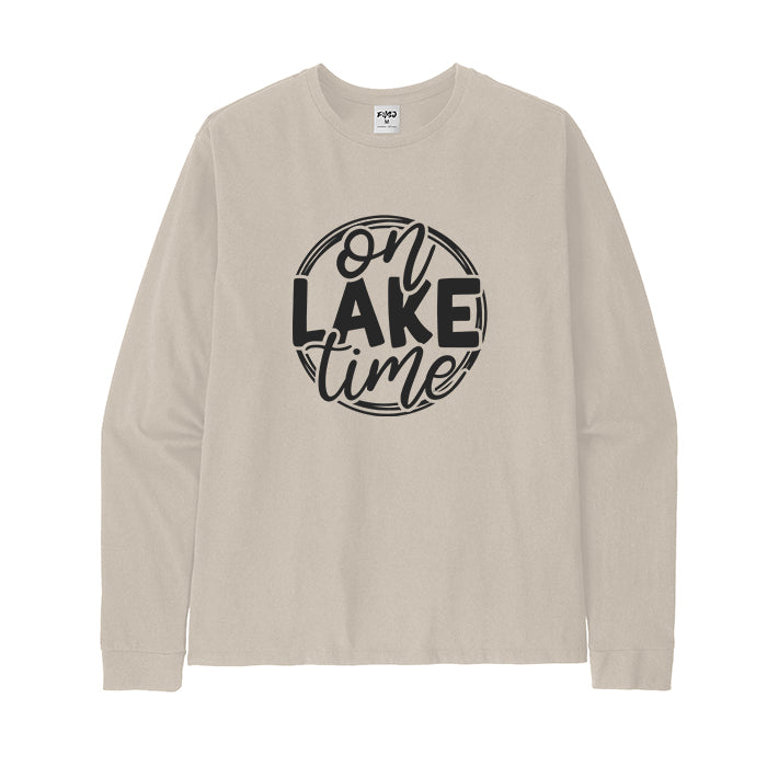 ON LAKE TIME Long Sleeve T-Shirt