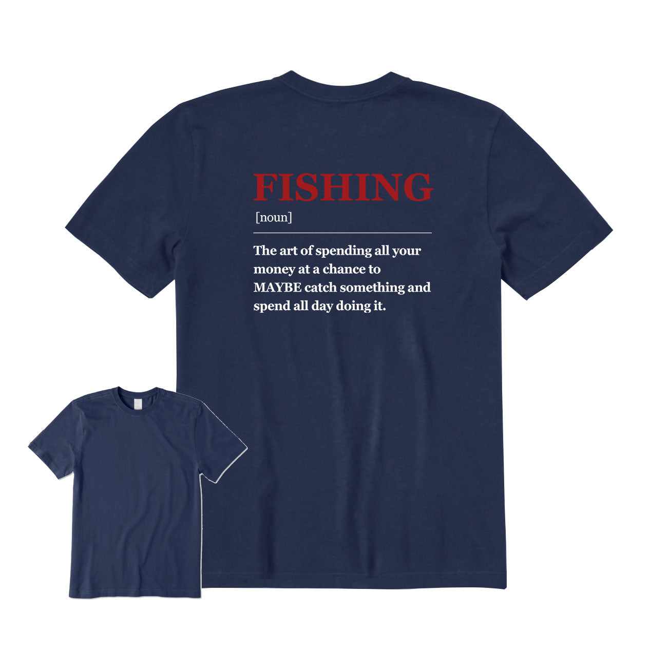 Fishing's Art Back Graphic T-Shirt