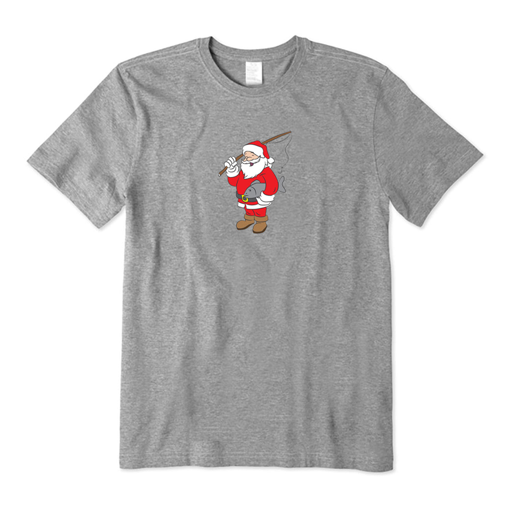 Santa Claus Caught A Fish T-Shirt