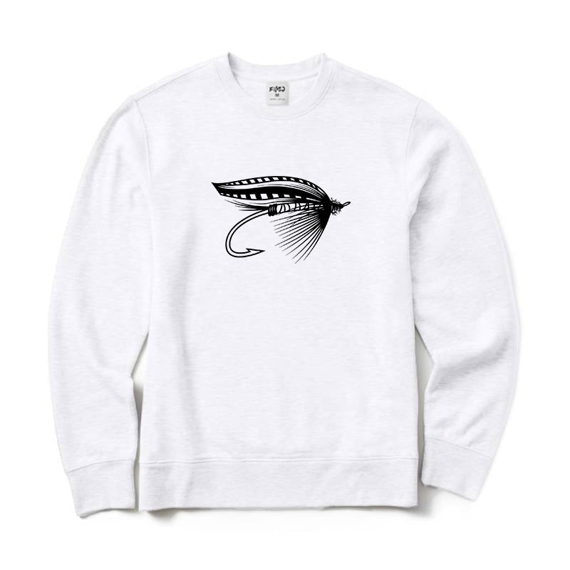 Fly Fishing Lure Crewneck Sweatshirt