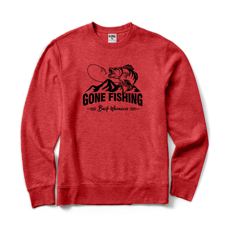 Gone Fishing Crewneck Sweatshirt