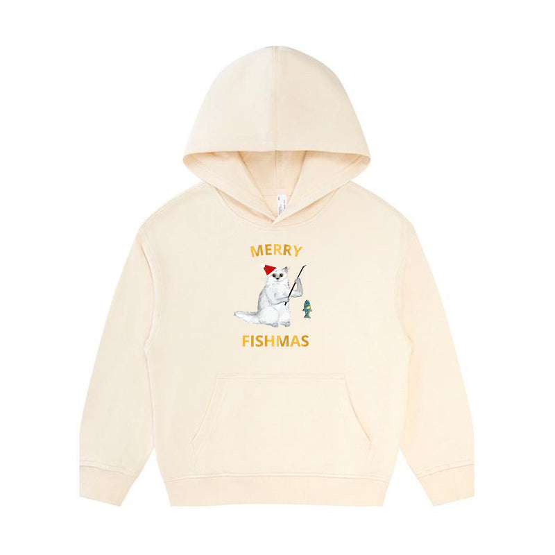 Merry Fishmas Kid's Hoodie