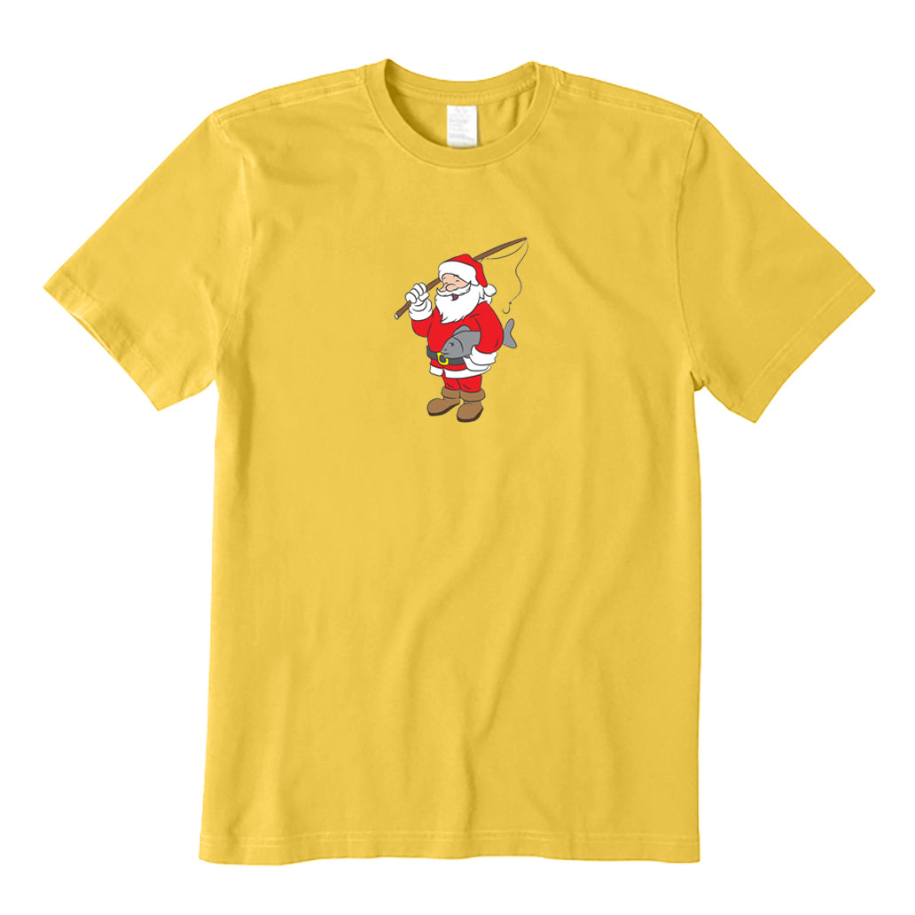 Santa Claus Caught A Fish T-Shirt