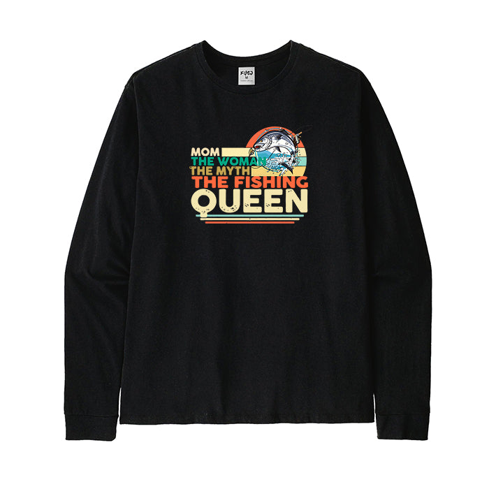 The Fishing Queen Long Sleeve T-Shirt for Women