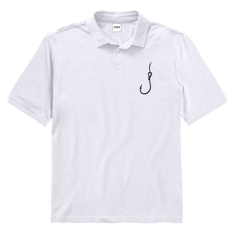 Fishing Hook Polo Shirt