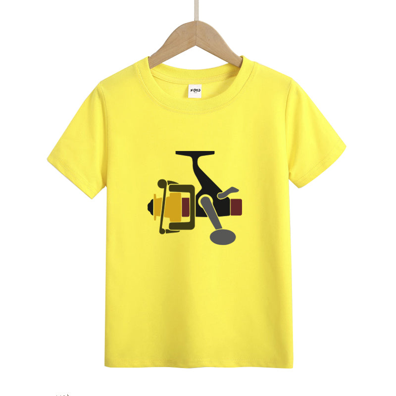 Spinning Reel  Kid's T-Shirts