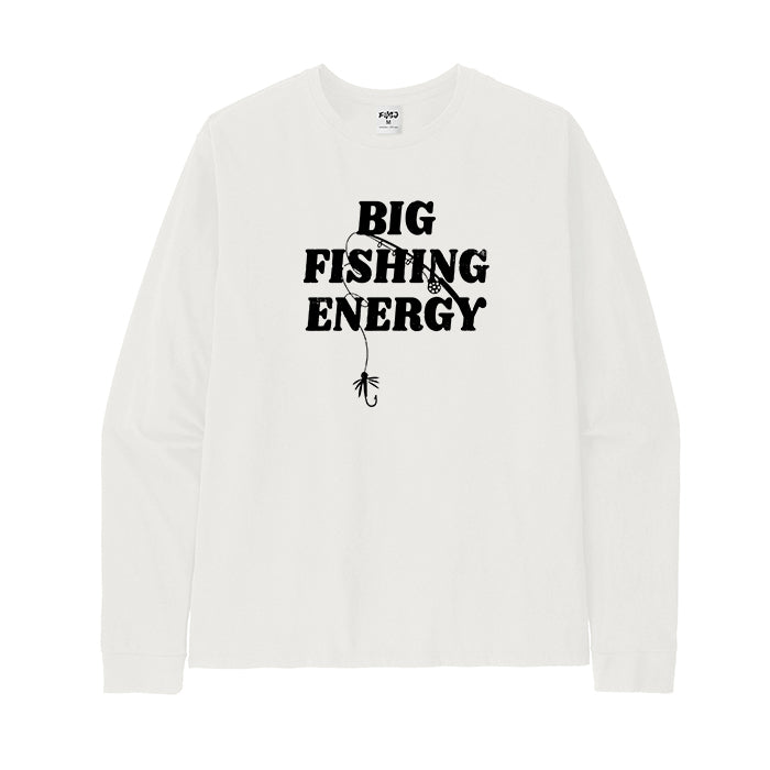 Big Fishing Energy long Sleeve T-Shirt