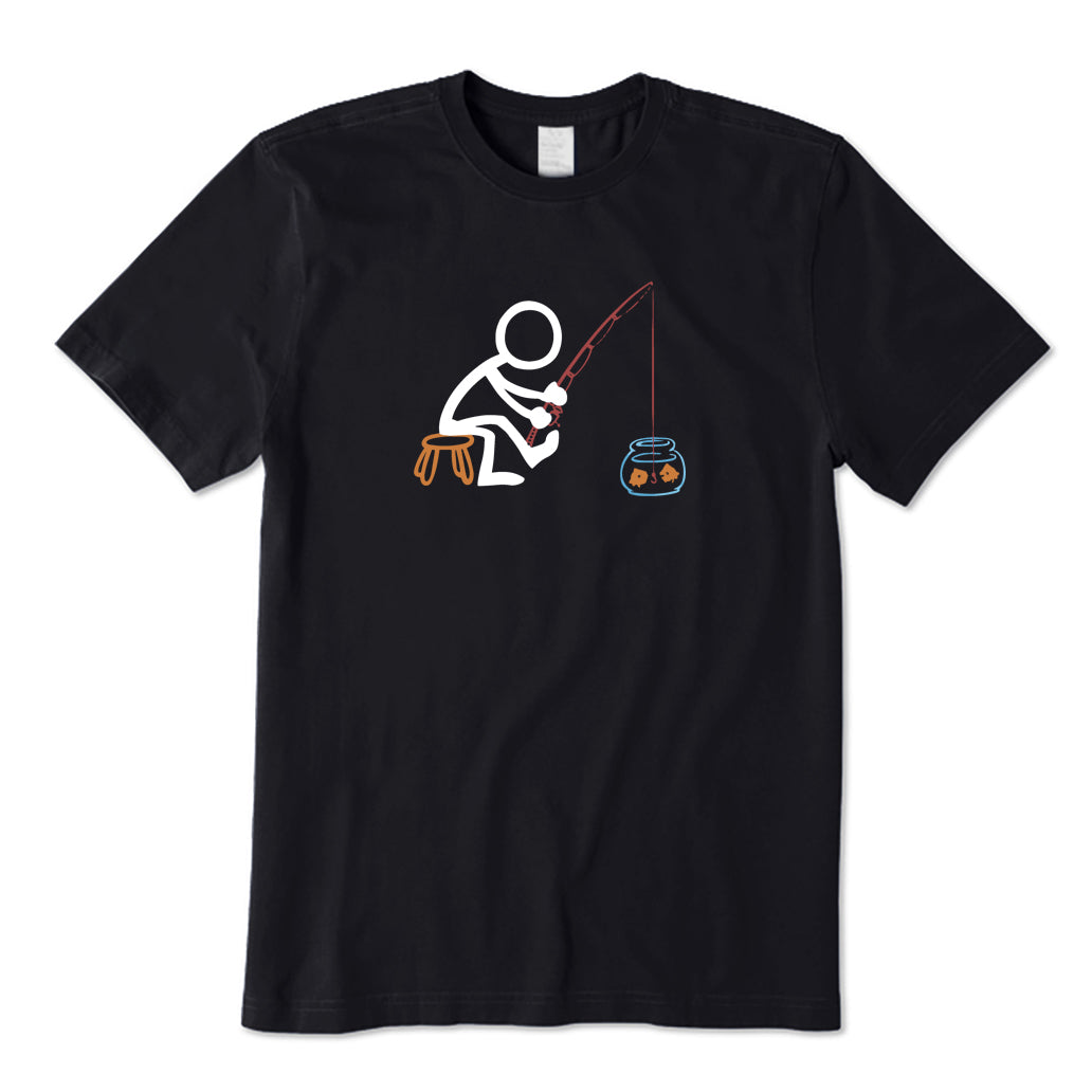 Fish Tank Fishing T-Shirt