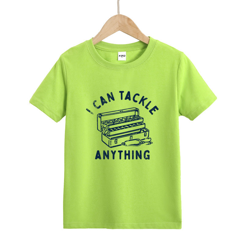 I Can Tackle Anything Kid's T-Shirt