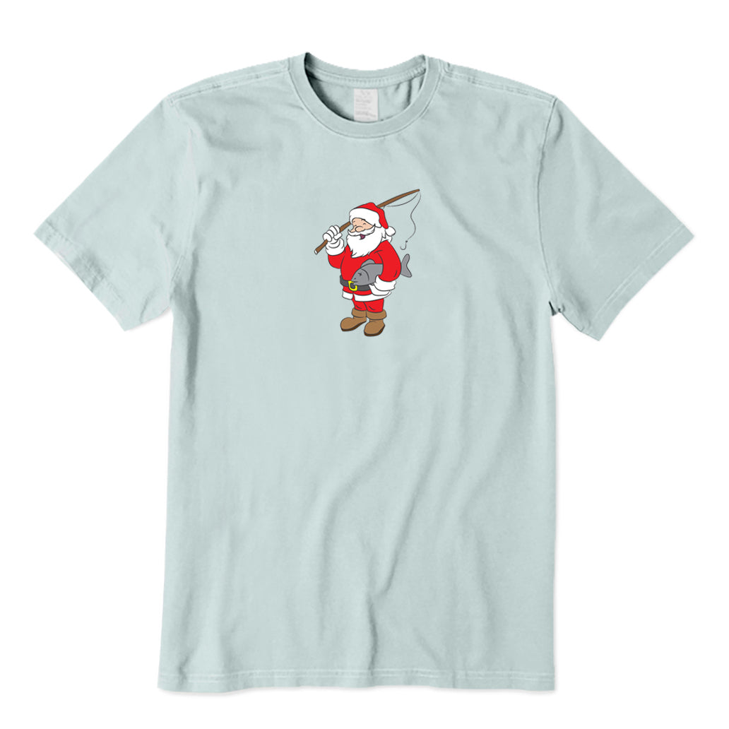 Santa Claus Caught A Fish T-Shirt