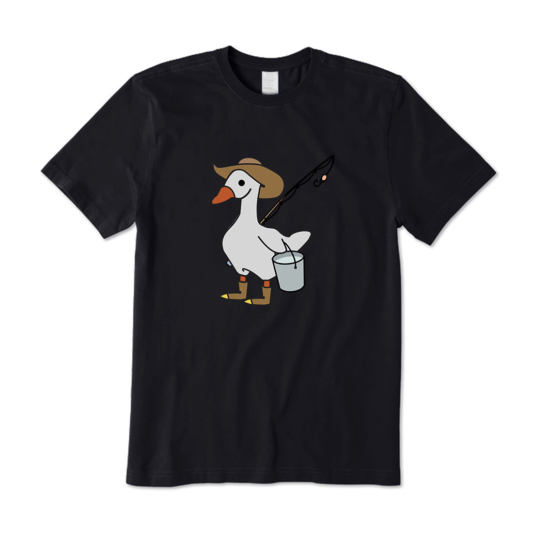 Silly Goose Gone Fishing T-Shirt