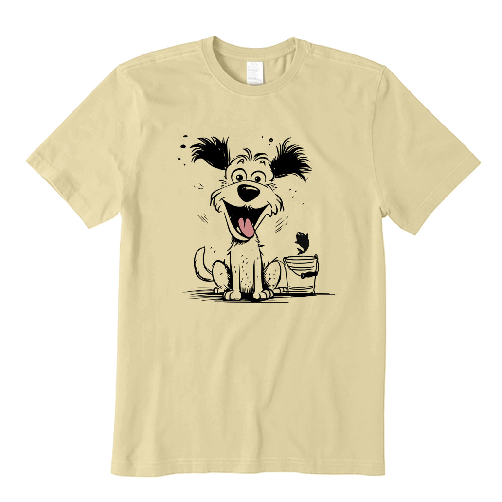 Dog Happy Fishing T-Shirt