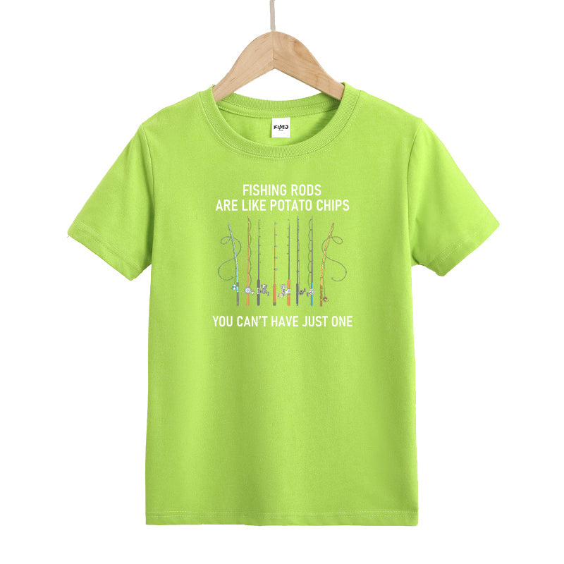 You Can't Have Just One Fishing Rod Kids T-Shirt