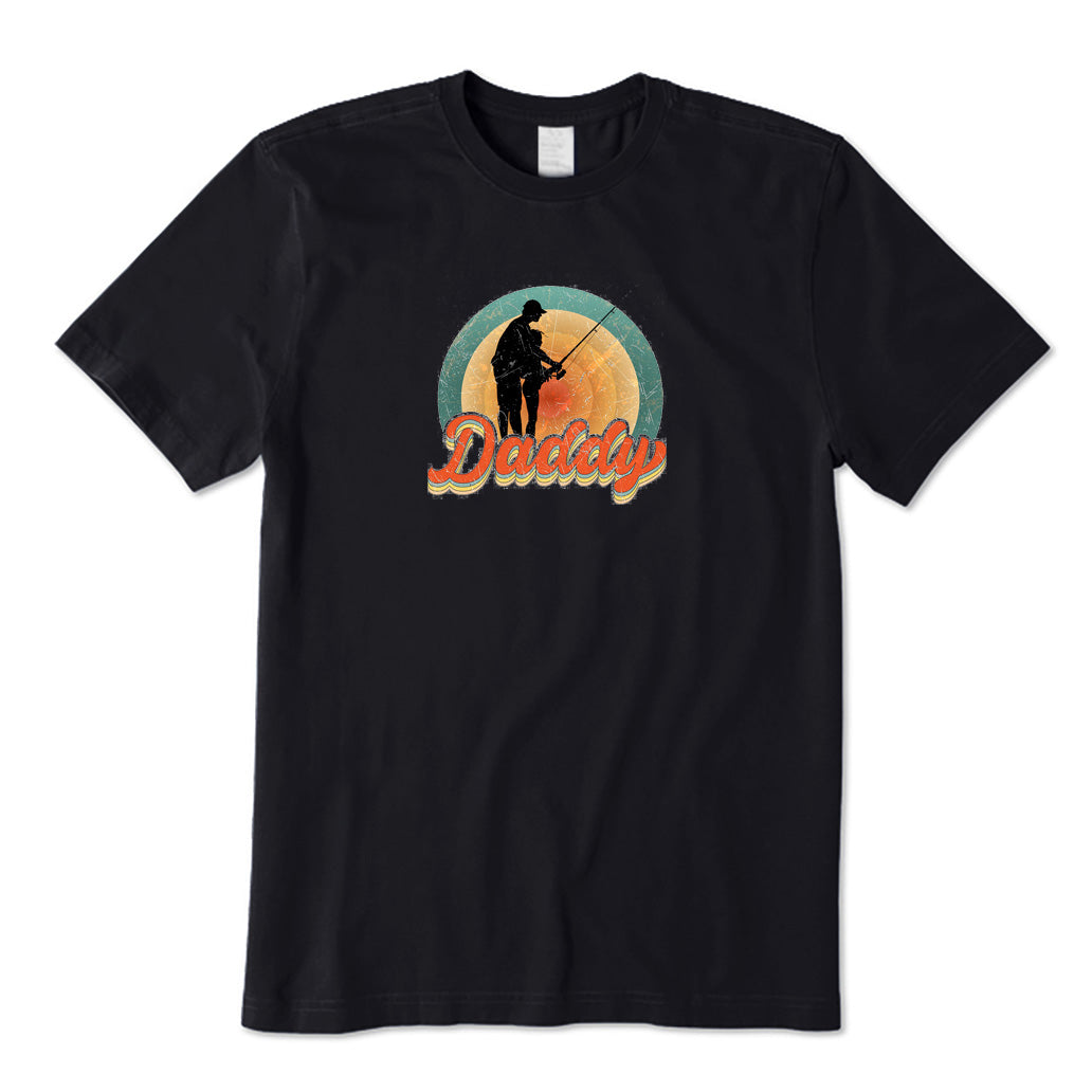 Vintage Fishing Dad and Daughter T-Shirt