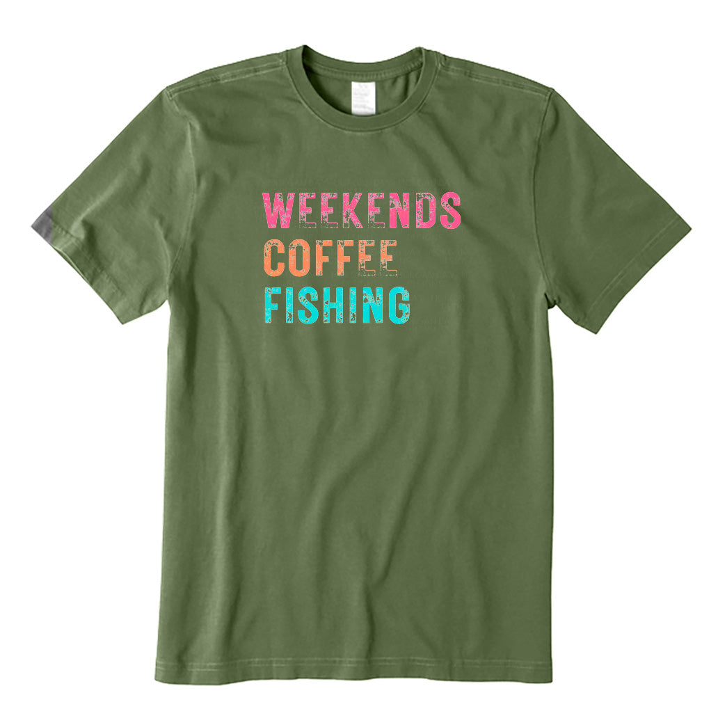 Weekend Coffee Fishing T-Shirt