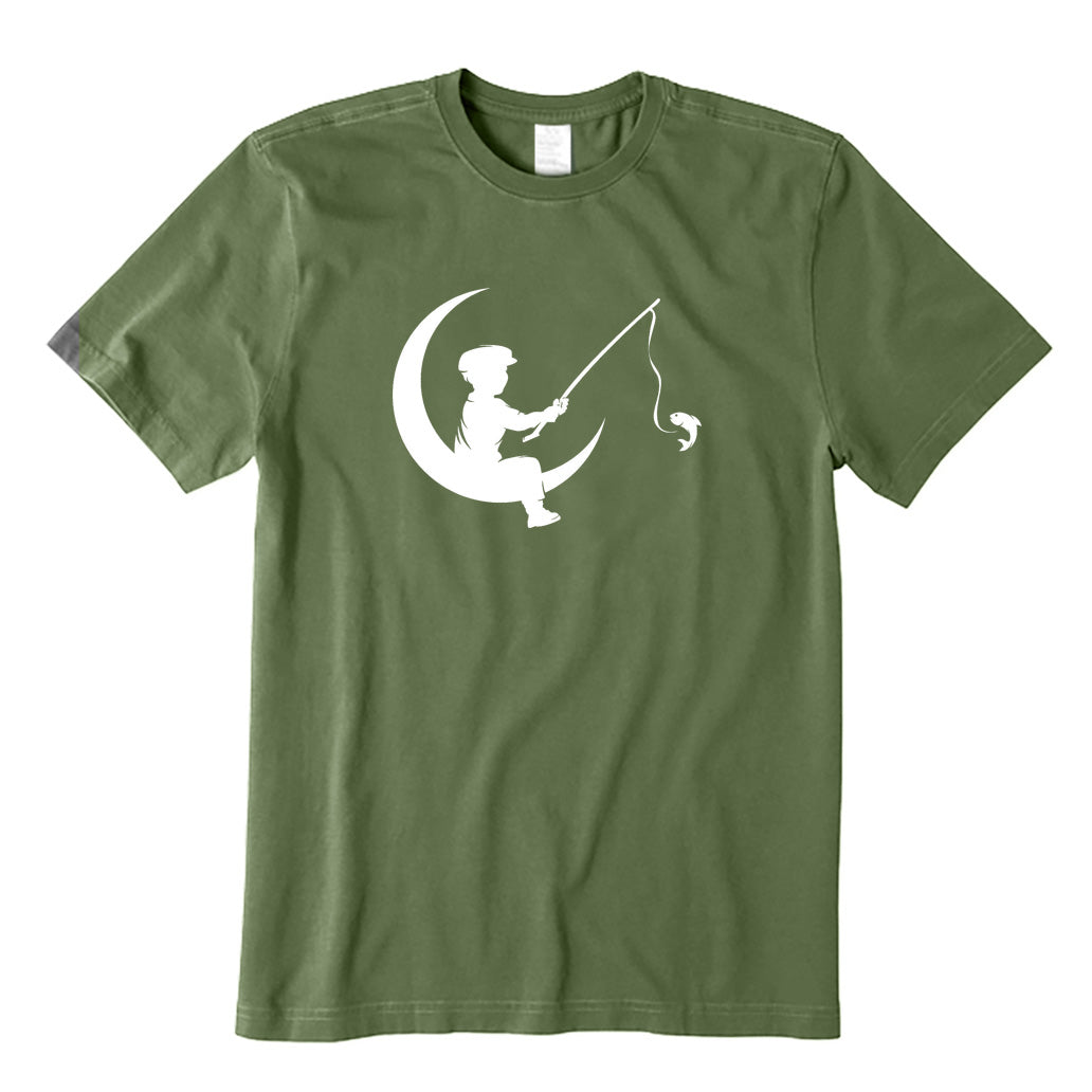 Fishing on The Moon T-Shirt