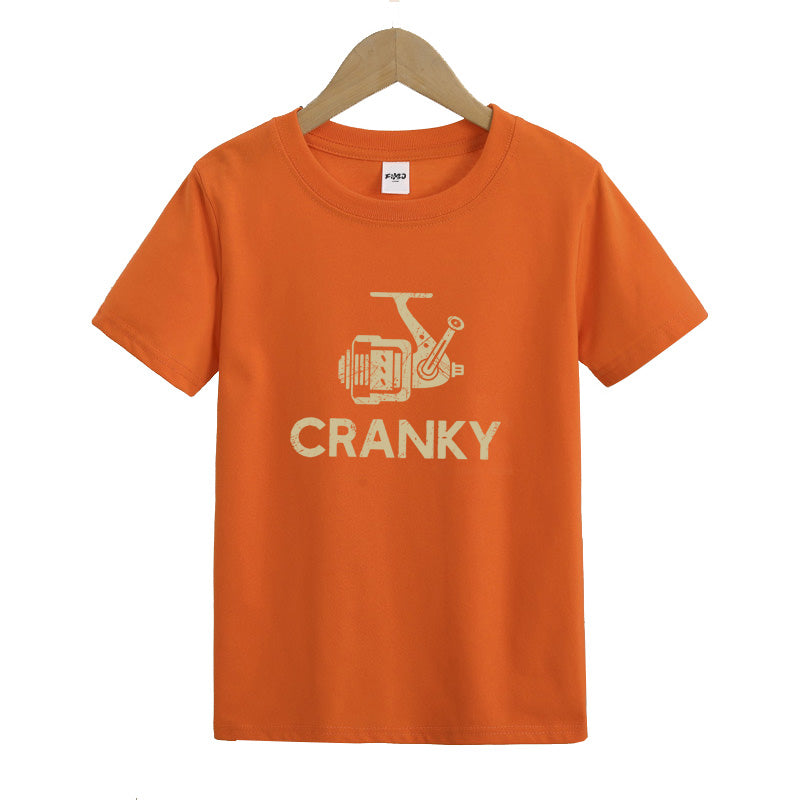 Cranky Fishing Kid's T-Shirt