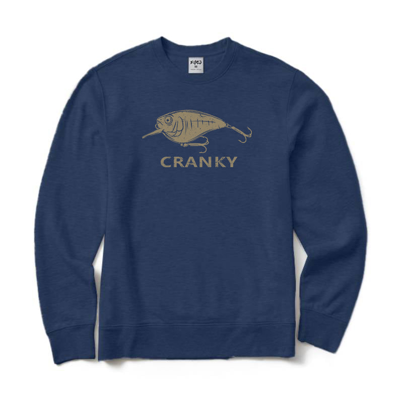 Cranky Fishing Crewneck Sweatshirt