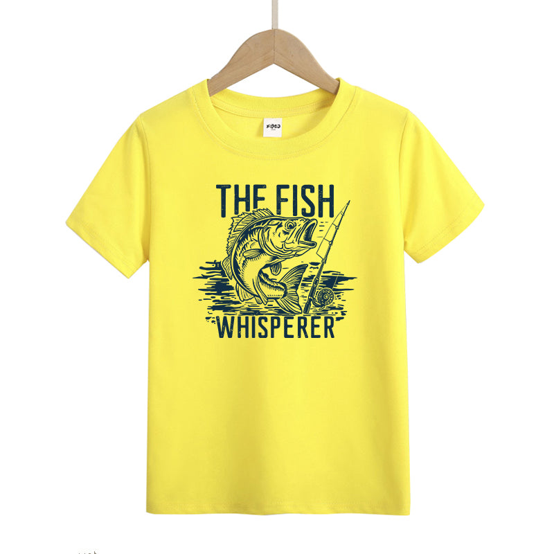 The Fish Whisperer Kids T-Shirt