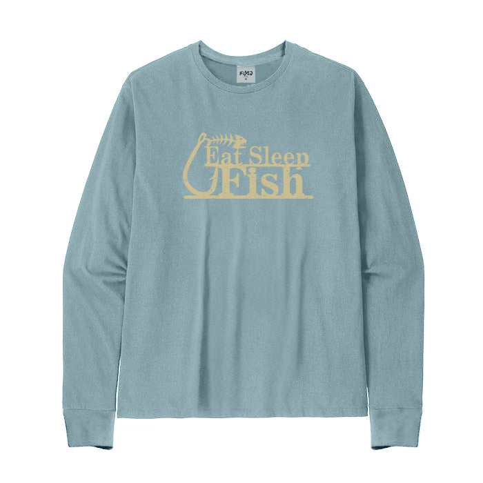 Eat Sleep Fish Long Sleeve T-Shirt