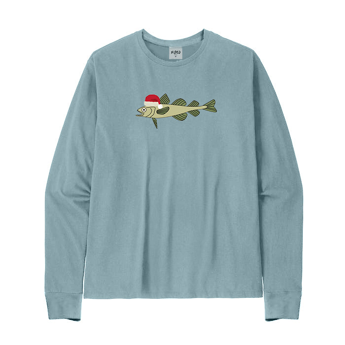 Christmas Fish long Sleeve T-Shirt