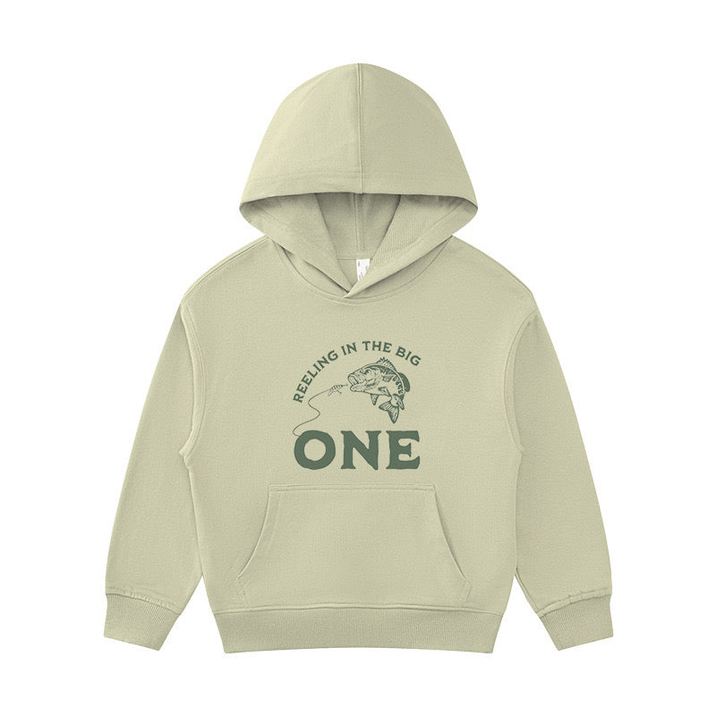 Reeling in the Big One Kid's Hoodie