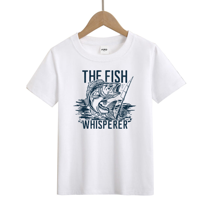 The Fish Whisperer Kids T-Shirt