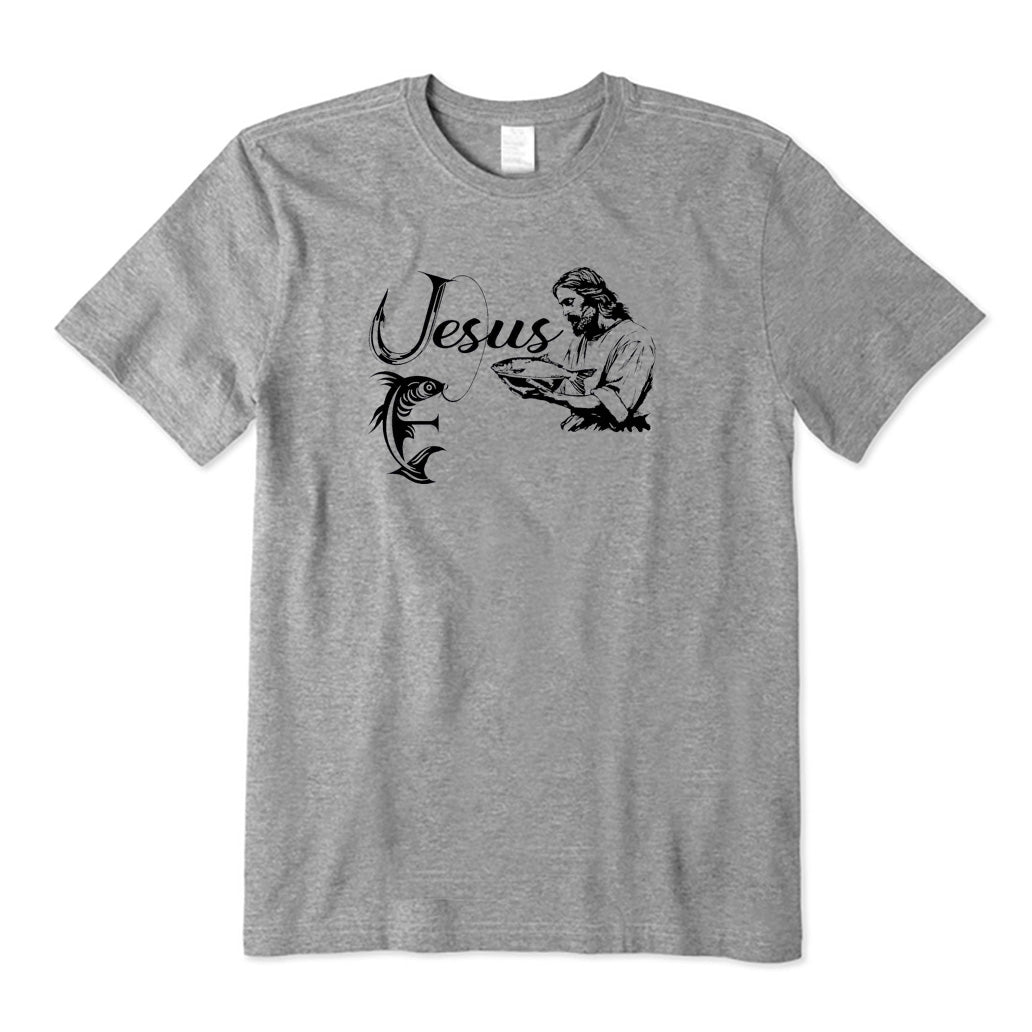 Jesus Fishing T-Shirt